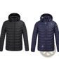 Multi Zone Quilted Electric Heated Jacket with Detachable Hood