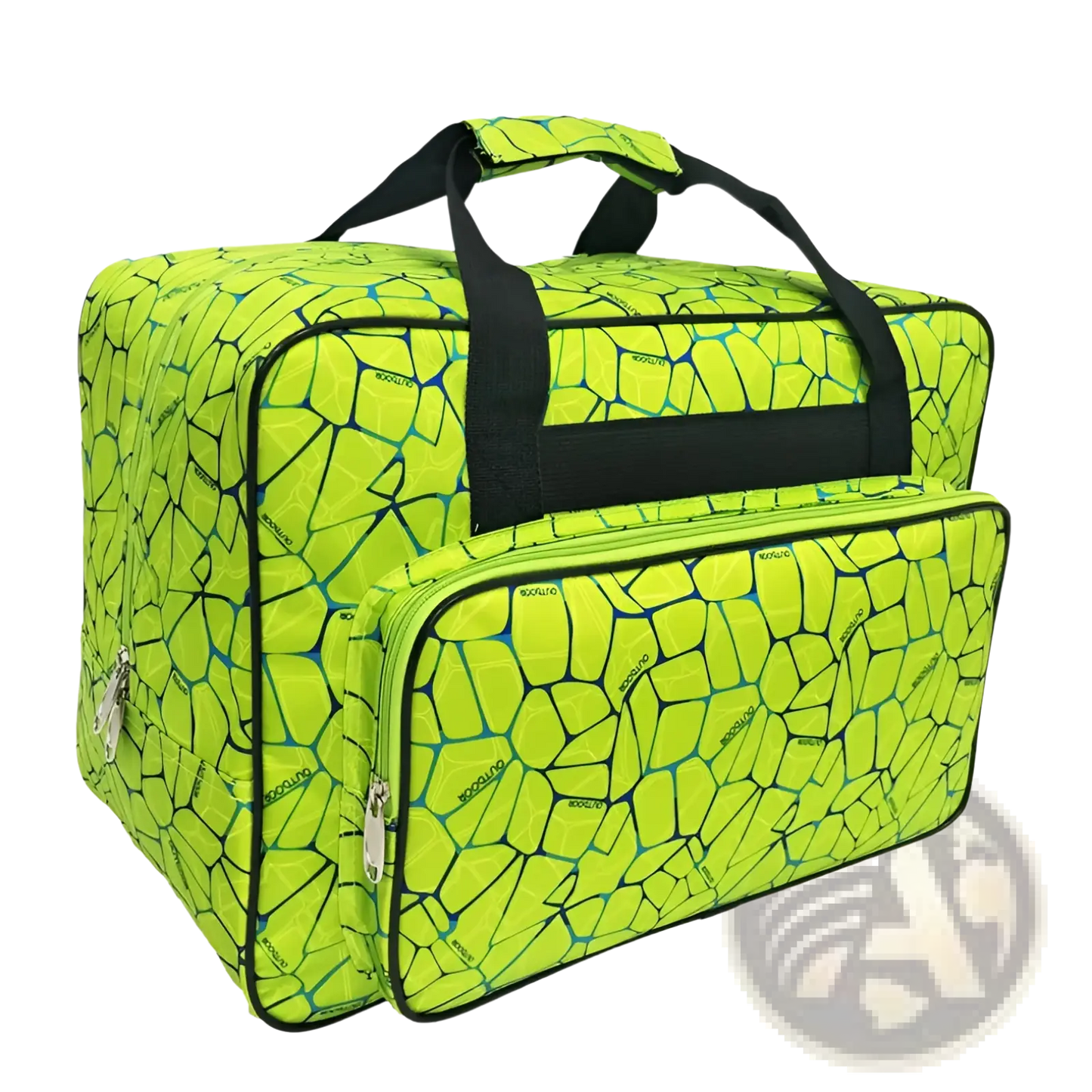 Multifunctional Cracked Pattern Nylon Travel Duffel Bag
