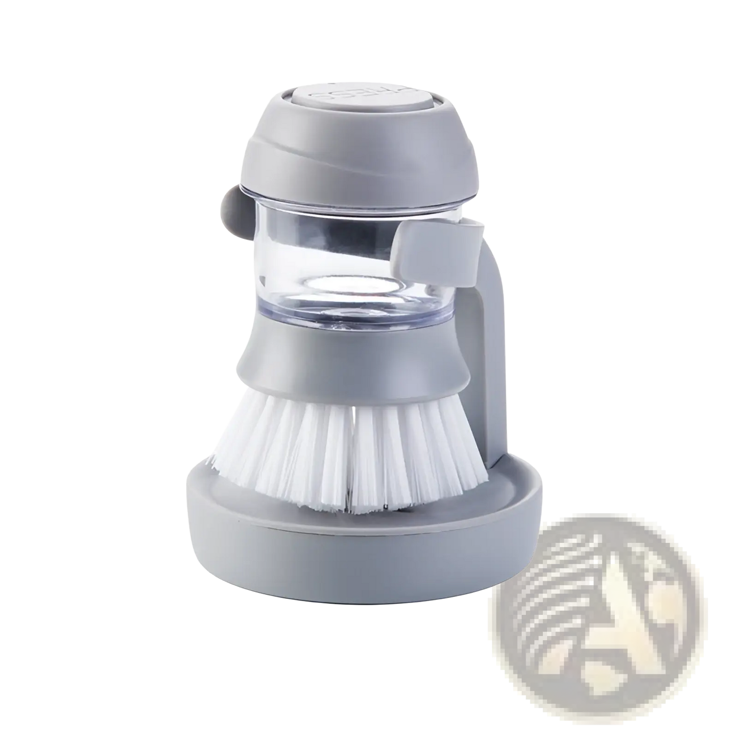 Multifunctional Liquid Dispensing Pot Cleaning Brush