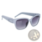 Multifunctional Rectangular Sunglasses with Removable Storage Tube
