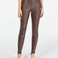 INC International Concepts Women's Snake-Print Skinny Pants Brown Size 14