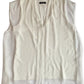 Alfani Women's Inverted-Pleat Overlay Top White Size XX Large