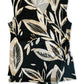 Alfani Women's Wrap-Style Botanical-Print Top Black Size Extra Small