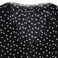INC International Concepts Women's Double Layer V Neck Top Black Size Small