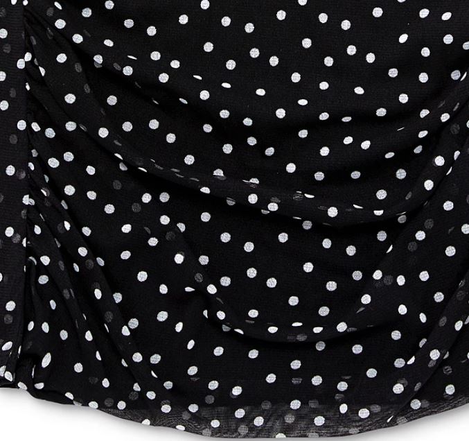 INC International Concepts Women's Double Layer V Neck Top Black Size Small
