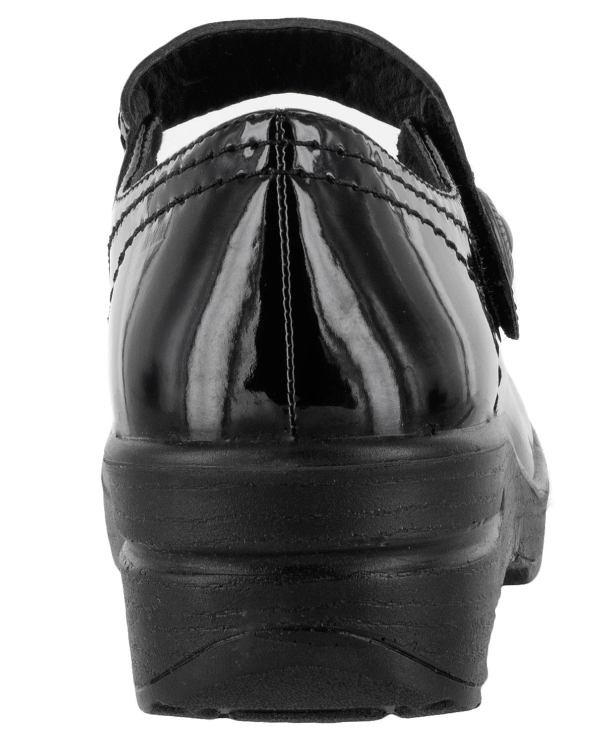 Easy Street Easy Works by Women's Letsee Mary Jane Clogs Charcoal Size 10M