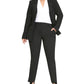 DKNY Women's One-Button Blazer Black Size 16