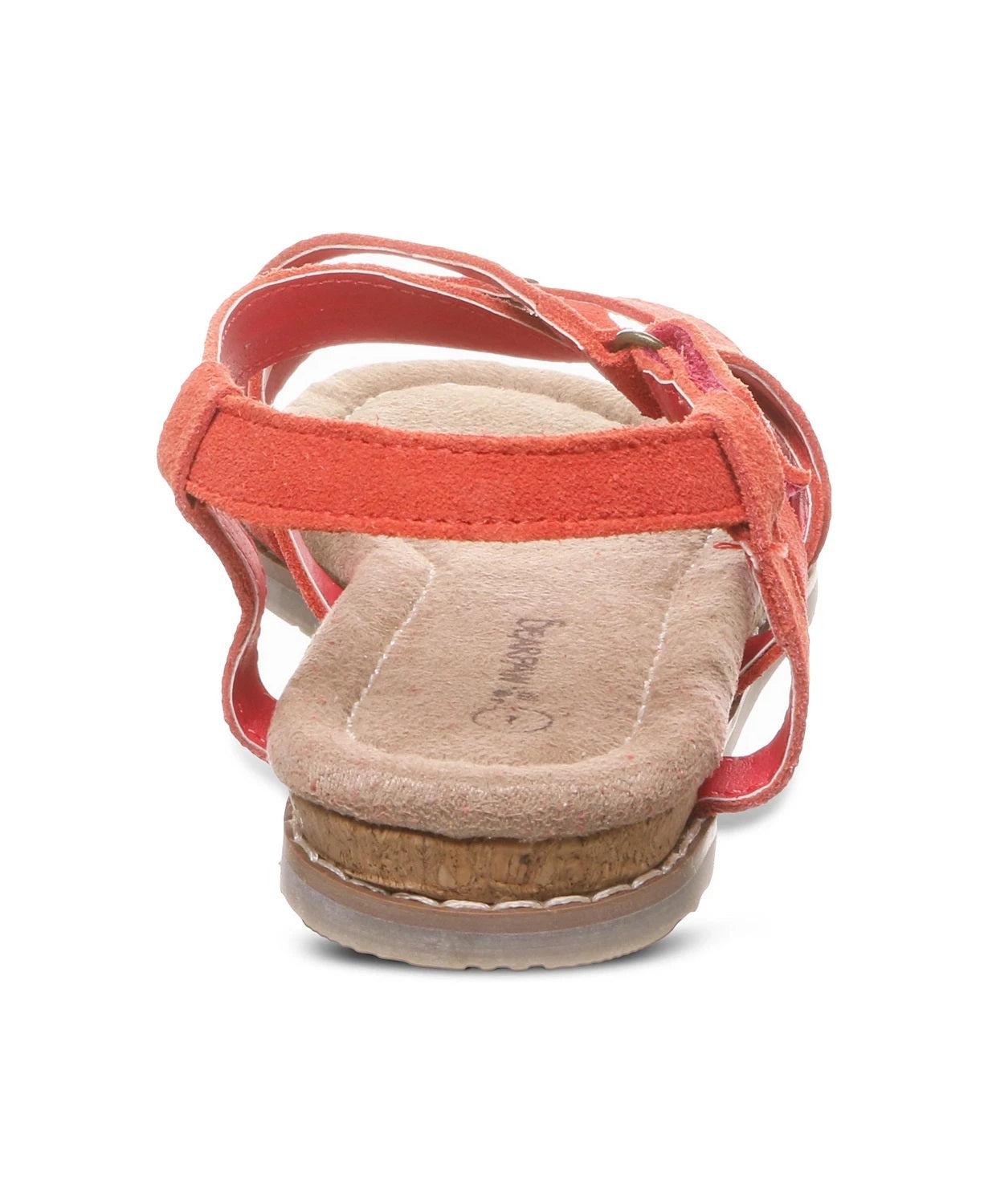 Bearpaw Women's Aruba Flat Sandals Red Size 6