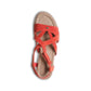 Bearpaw Women's Aruba Flat Sandals Red Size 6