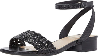 Easy Spirit Women's Evolve Ingrid2 Flat Sandal Black Size 7.5 W