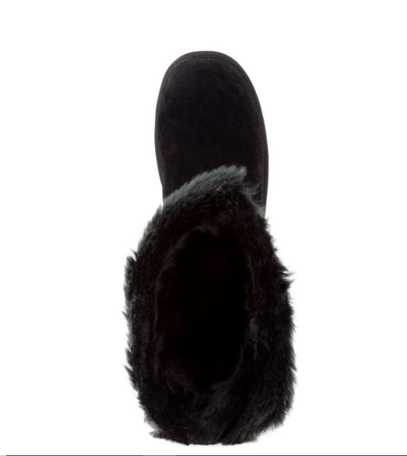 Sugar Women's Panthea Fuzzy Winter Tall Boots Black Size 8 M