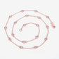 1.62 Carat Genuine Morganite .925 Sterling Silver Necklace