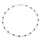 8.10 Carat Genuine Garnet .925 Sterling Silver Necklace