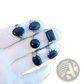 Natural Gemstone Silver Tone Statement Ring Collection