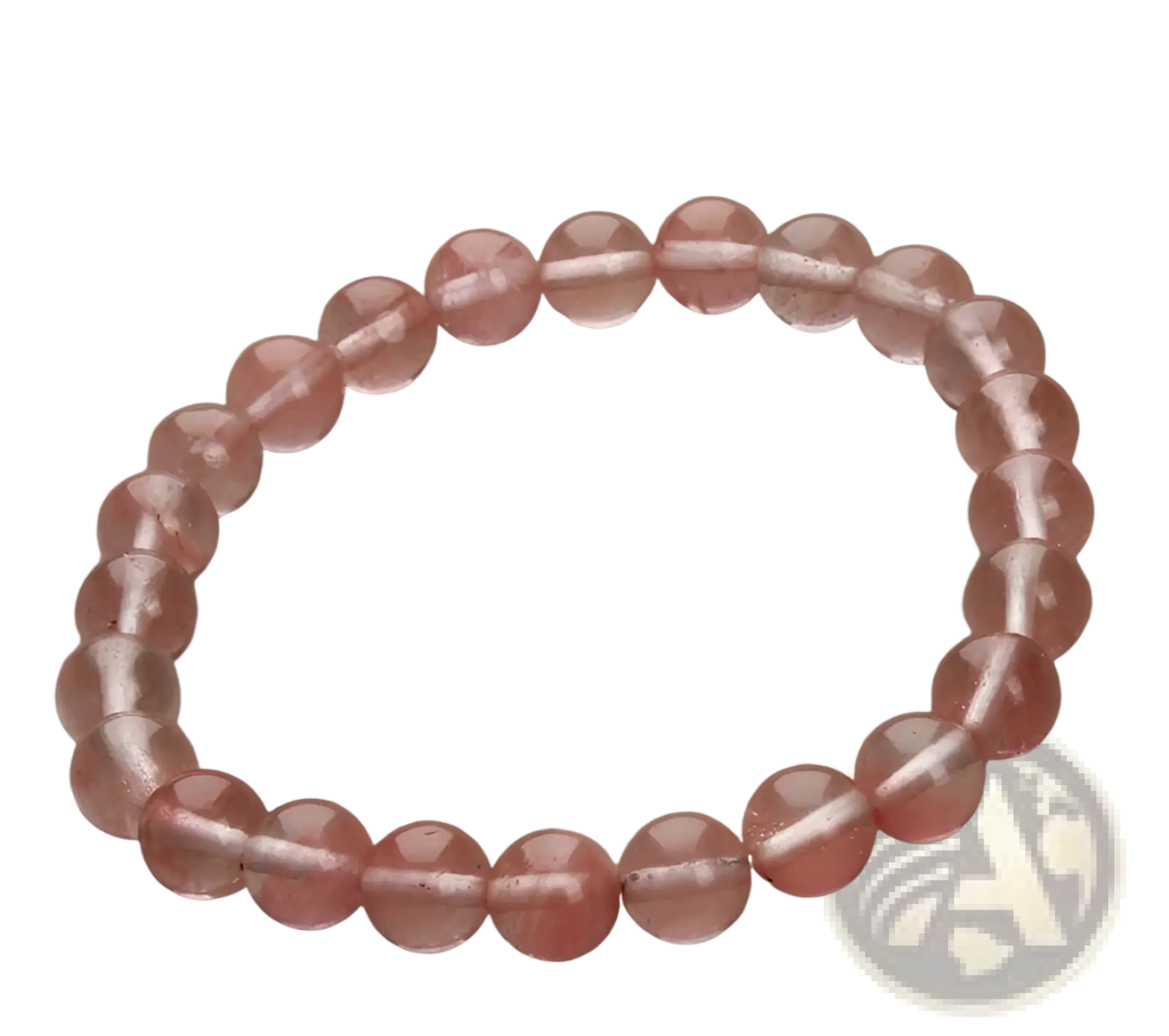 Natural Polished Gemstone and Agate Beaded Bracelet