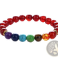 Natural Stone Chakra Energy Turquoise Beaded Bracelet