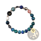 Natural Stone Zodiac Constellation Beaded Bracelet