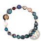 Natural Stone Zodiac Constellation Beaded Bracelet