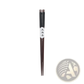 Natural Wood Chopsticks with Textured Hand Grips