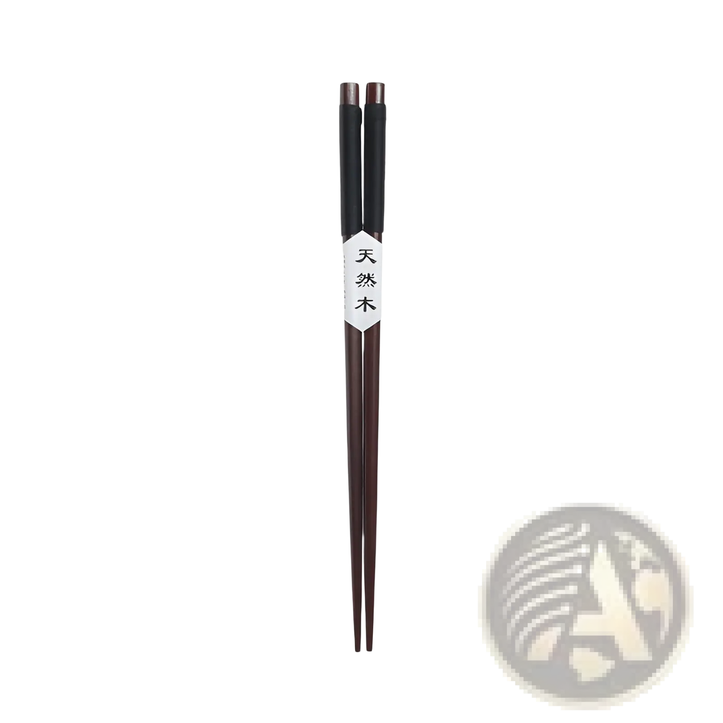 Natural Wood Chopsticks with Textured Hand Grips
