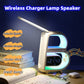 Smart B-shaped Rgb Bluetooth Speaker and Wireless Charger