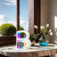 Smart B-shaped Rgb Bluetooth Speaker and Wireless Charger