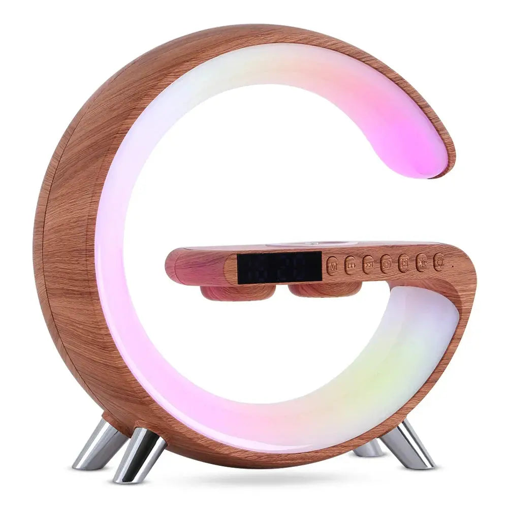 G-shape Smart Ambient Light with Bluetooth Speaker and Charger
