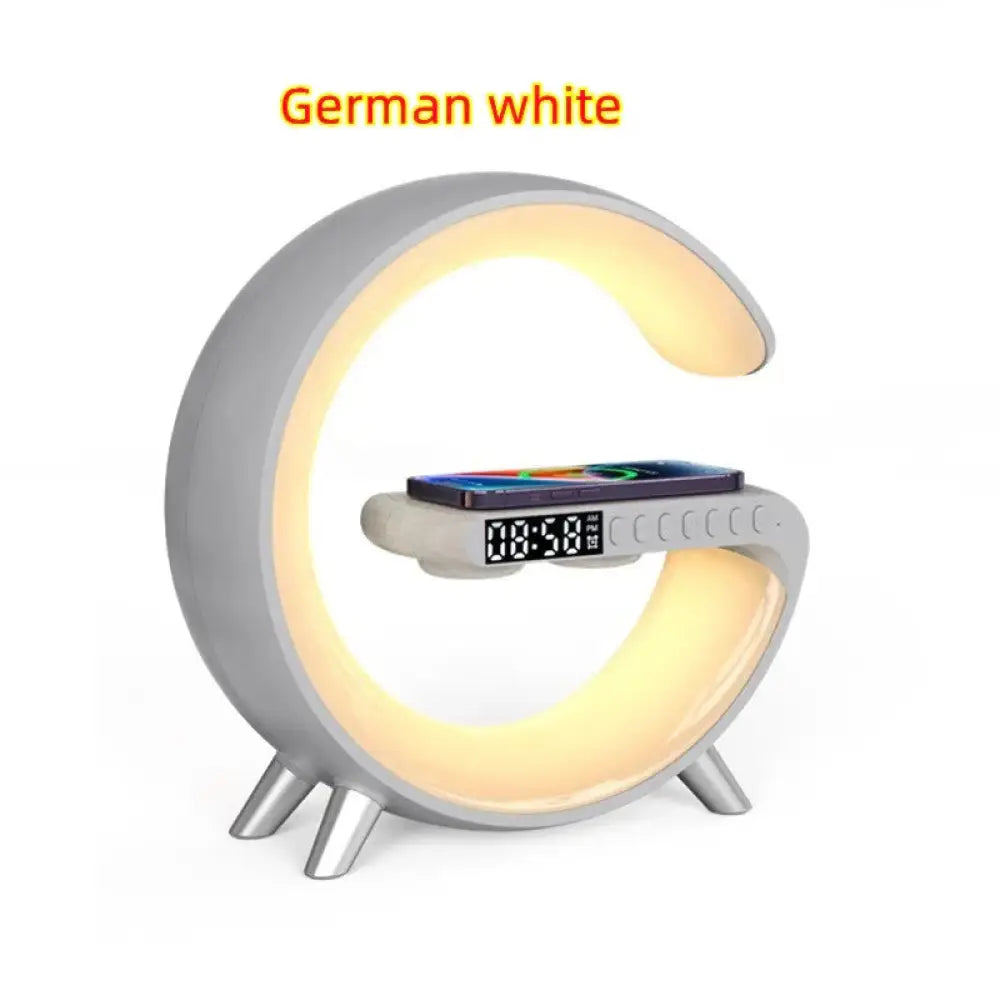 G-shape Smart Ambient Light with Bluetooth Speaker and Charger