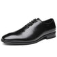 Hand-polished Leather Business Oxford Shoes