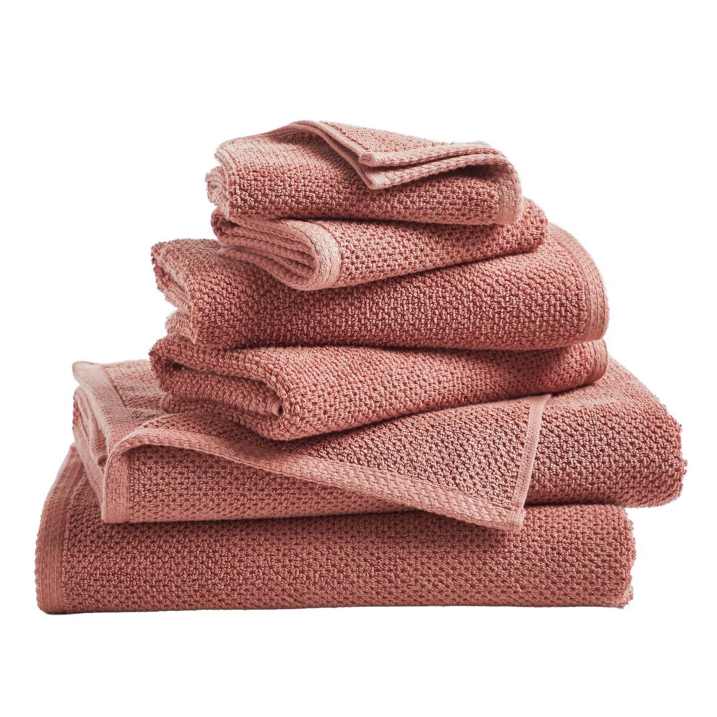Cotton Textured Bath Towel Set - Acacia Collection