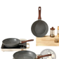 Nonstick Aluminum Frying Pan Set 3 Piece Cookware