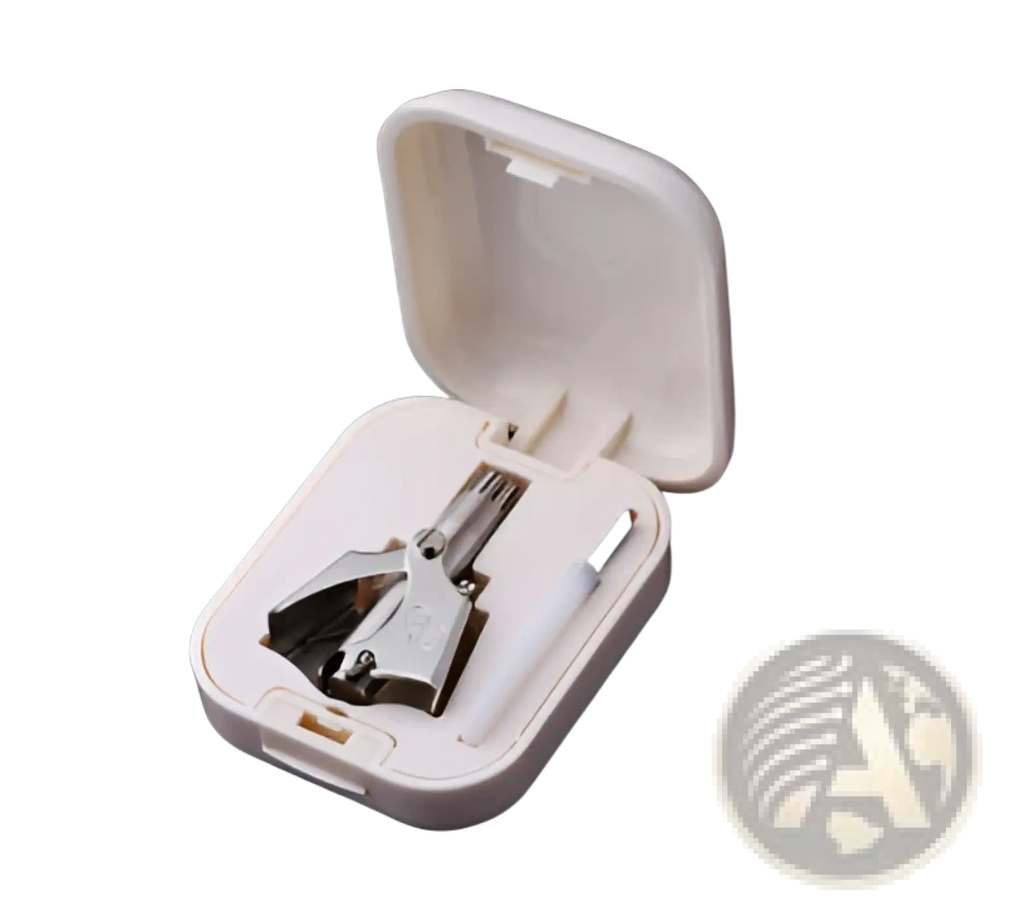 Nose Hair Trimmer Waterproof Steel Grooming Kit