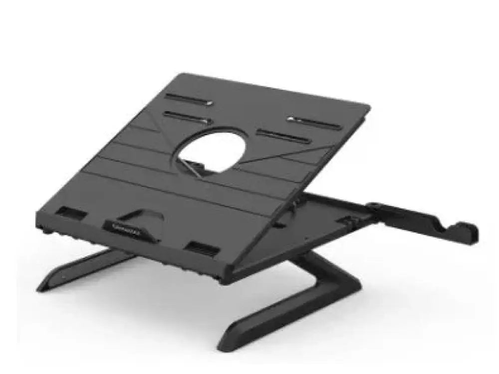 Adjustable Ergonomic Folding Laptop Stand with Phone Holder