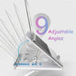 Adjustable Ergonomic Folding Laptop Stand with Phone Holder
