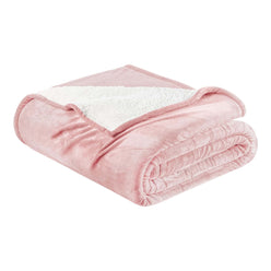 Velvet Plush Sherpa Bed Blanket - Sherpa Fleece Collection