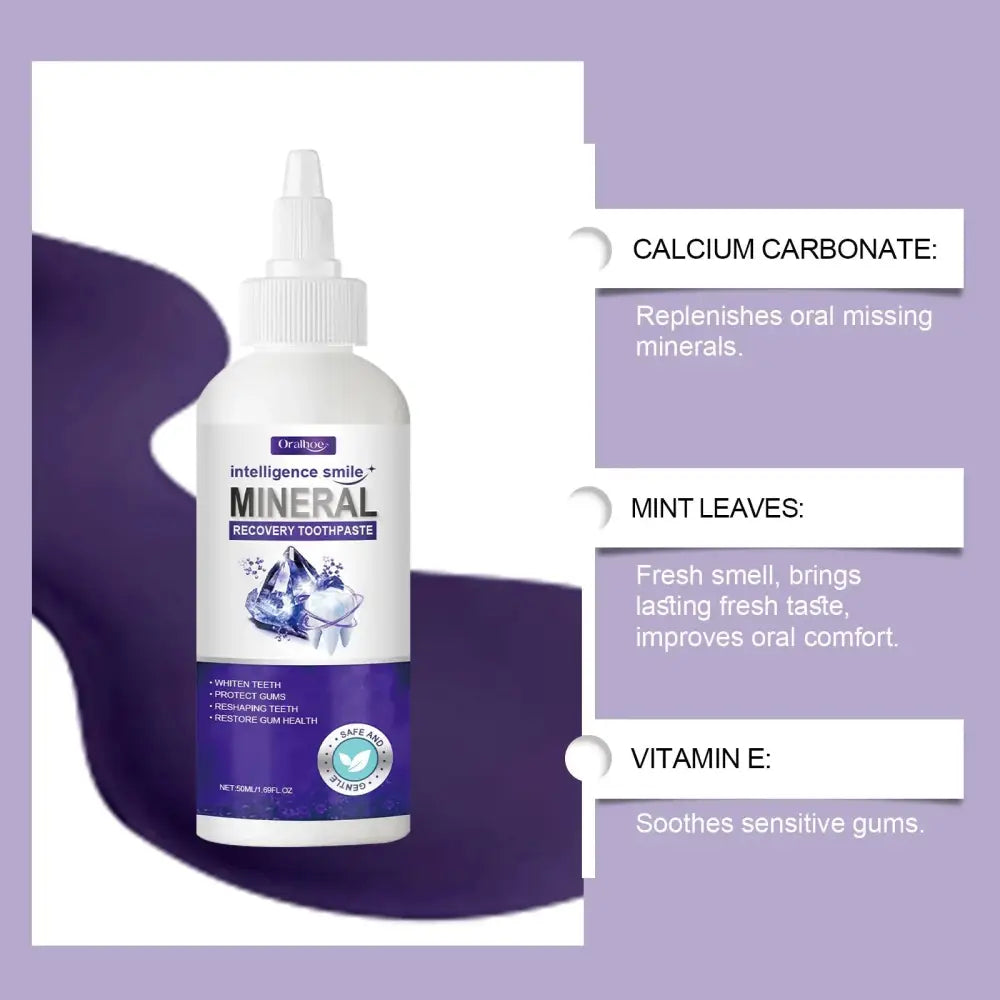 Oratage Intelligence Smile Mineral Recovery Whitening Toothpaste
