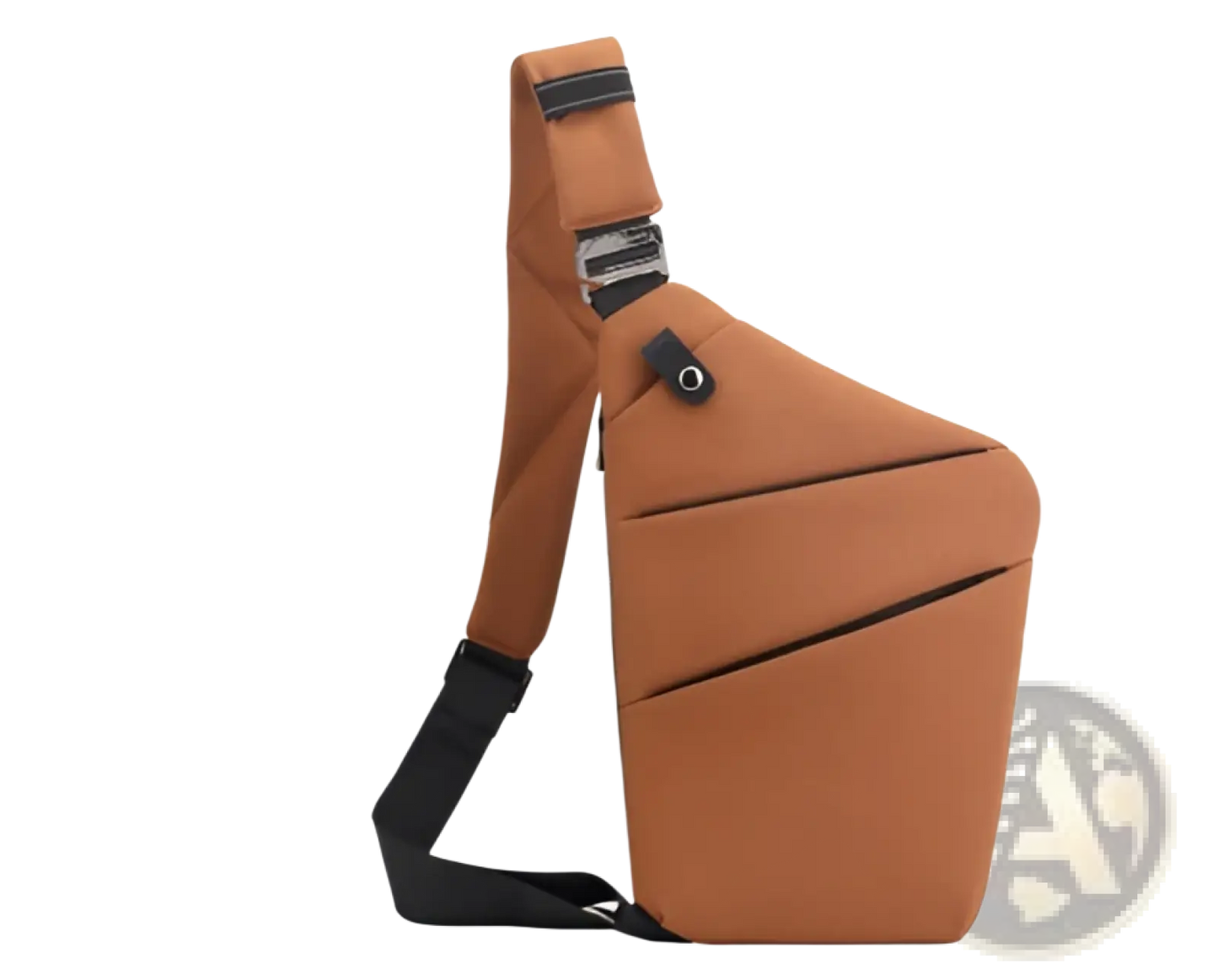 Nylon Crossbody Bag with Anti Radiation Lining