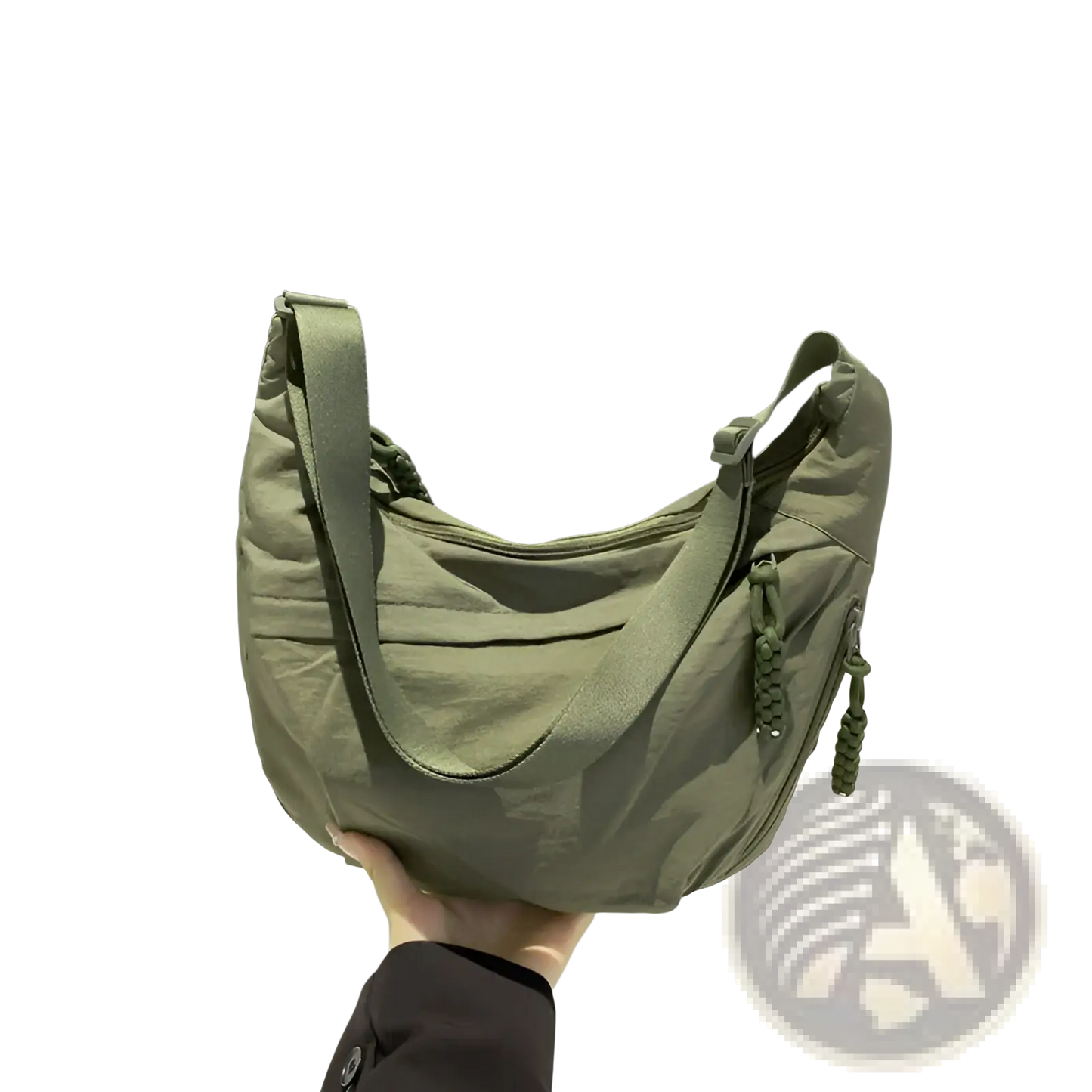 Nylon Crossbody Bag Large Capacity Hobo Shoulder Bag