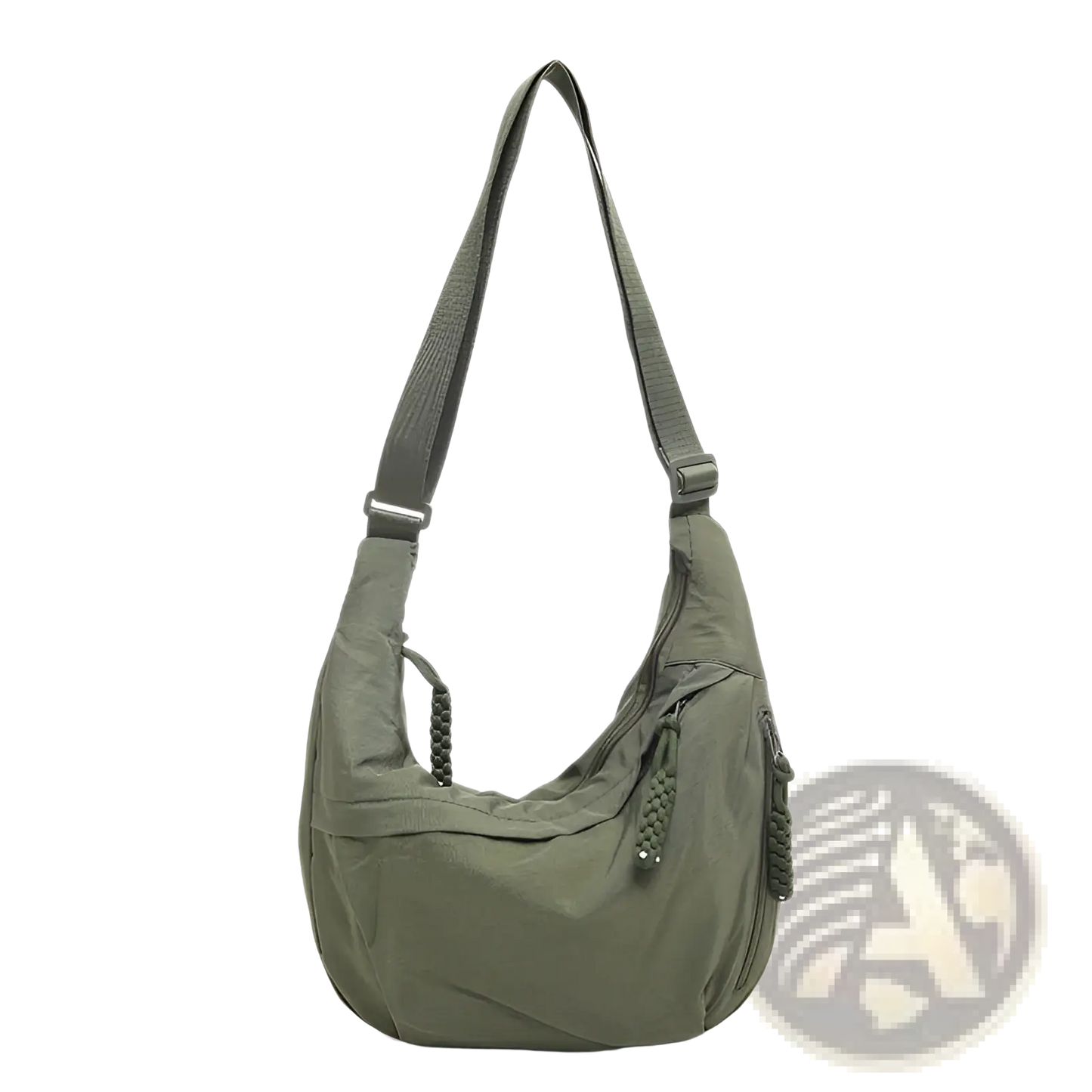 Nylon Crossbody Bag Large Capacity Hobo Shoulder Bag