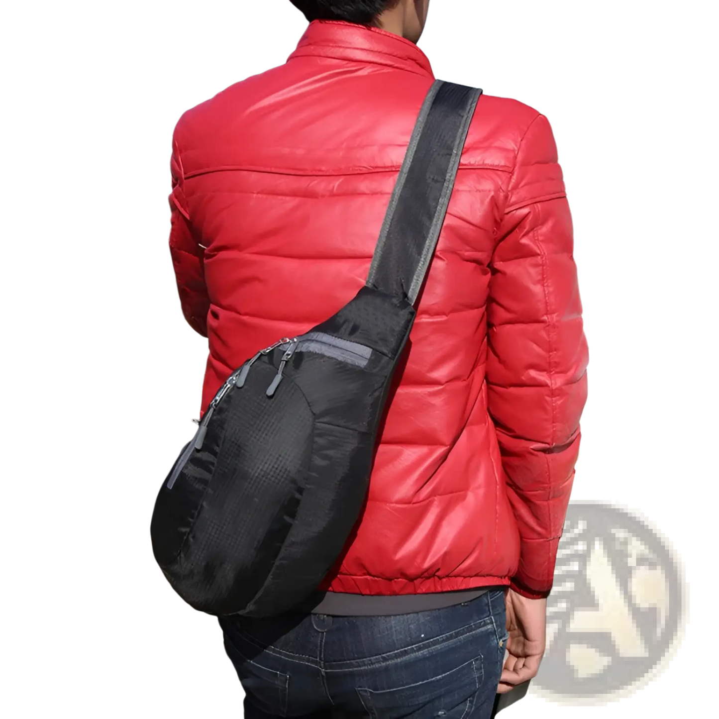 Nylon Sling Bag Waterproof Crossbody Shoulder Backpack