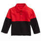 First Impressions Baby Boys Colorblocked Collared Shirt Red Size 18MOS