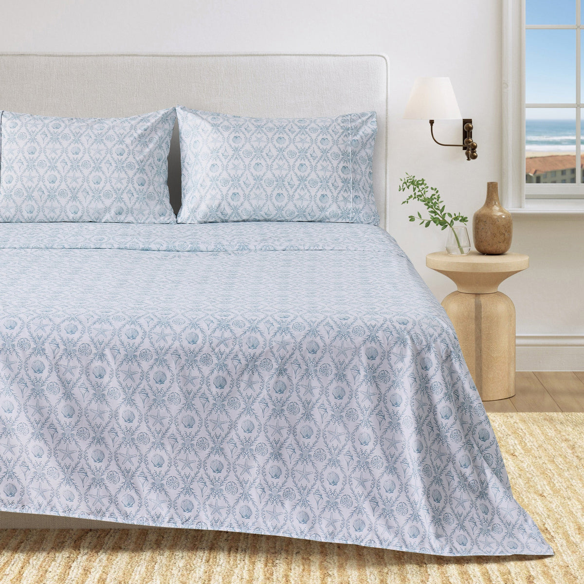 Coastal Printed Sheet Set - Newport Collection