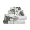 Decorative Cotton Stripe Bath Towel Set - Noelle Collection