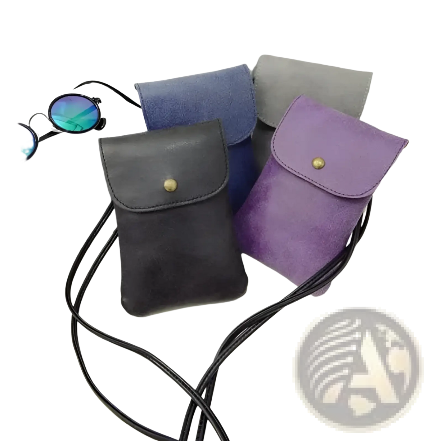 Old Worldly Charm Matte Suede Vegan Leather Crossbody Bag