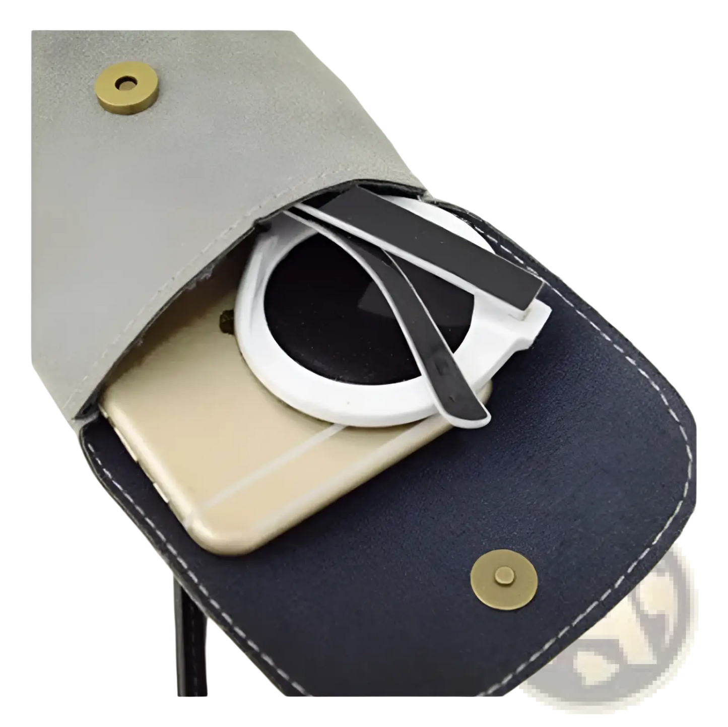 Old Worldly Charm Matte Suede Vegan Leather Crossbody Bag