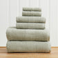 100% Cotton Woven Texture Bath Towel Set - Marbella Collection