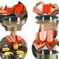 Orange Egg Opener Portable Kitchen Separator Tool