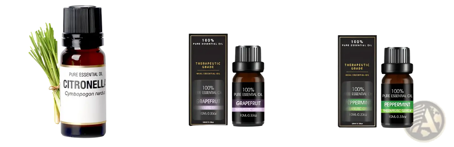 Organic Essential Oils Set 10ml Aromatherapy Gift Kit