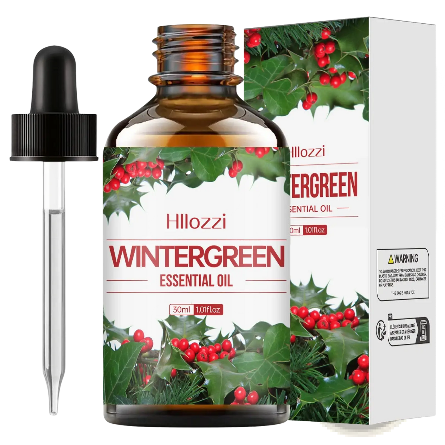 Organic Myrrh and Wintergreen Essential Oil 30ml