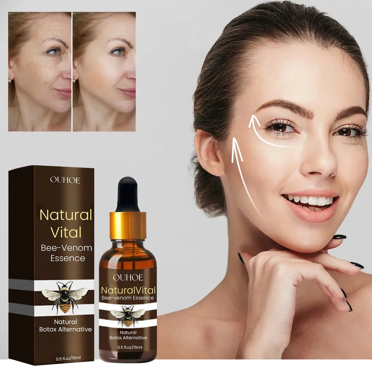 Ouhoe Bee Venom Anti Aging Facial Firming Serum